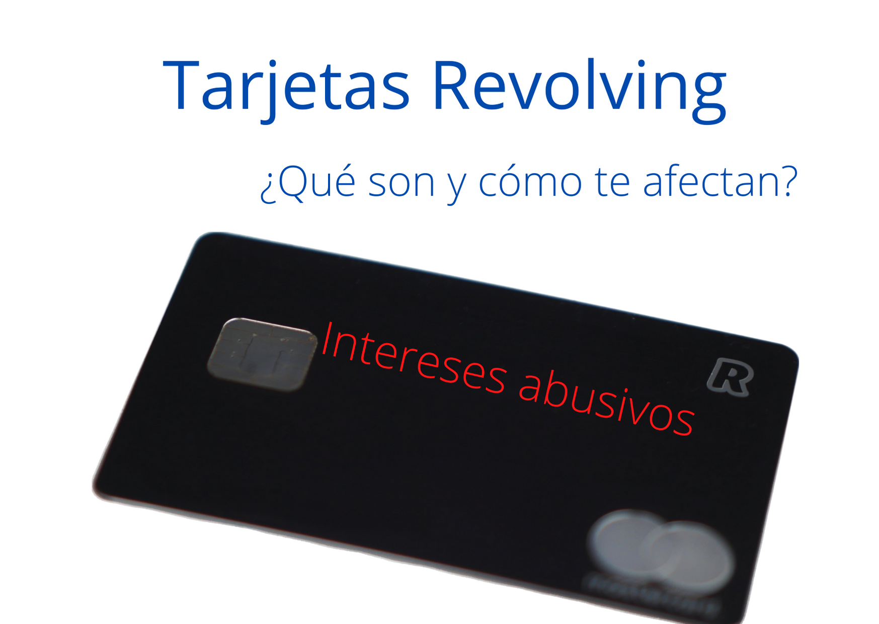 tarjetas revolving